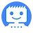 The Search Central logo, a white cartoon robot face with spiky hair, blue eyes and a smile, inside a blue circle.